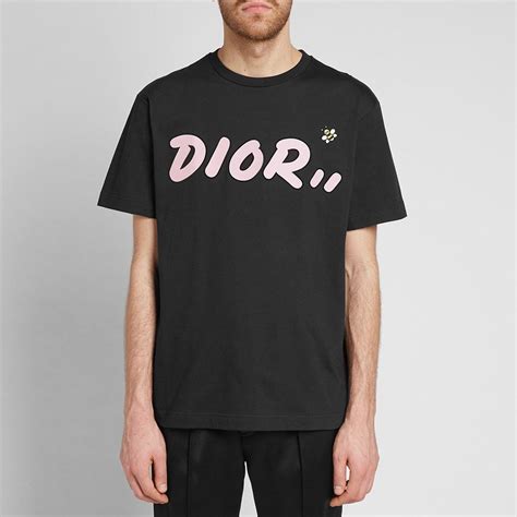 Cotton shirt, DIOR x KAWS Bee.